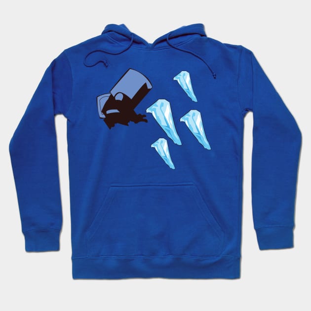 Blue Knight - Sunset Shores Hoodie by Kevandre